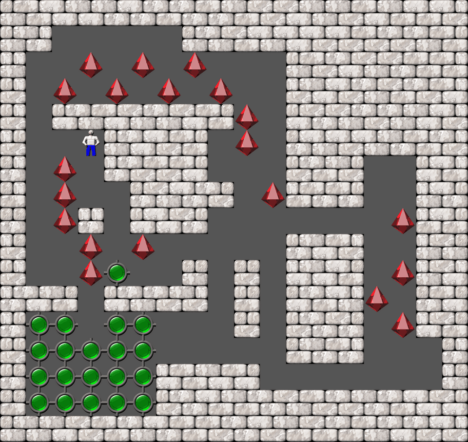 Sokoban Bugs1005 collections level 40